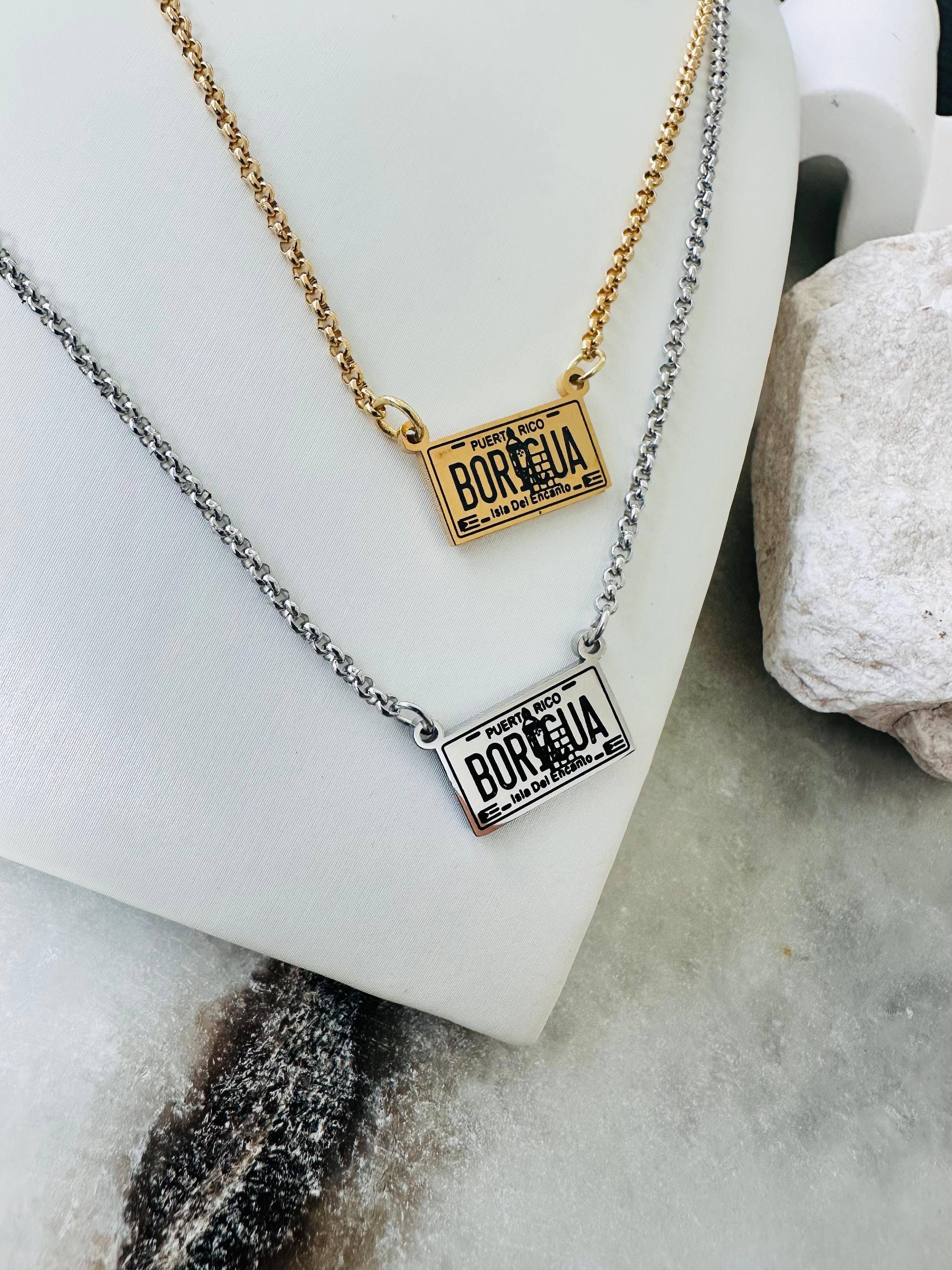 Tablilla Boricua Necklace