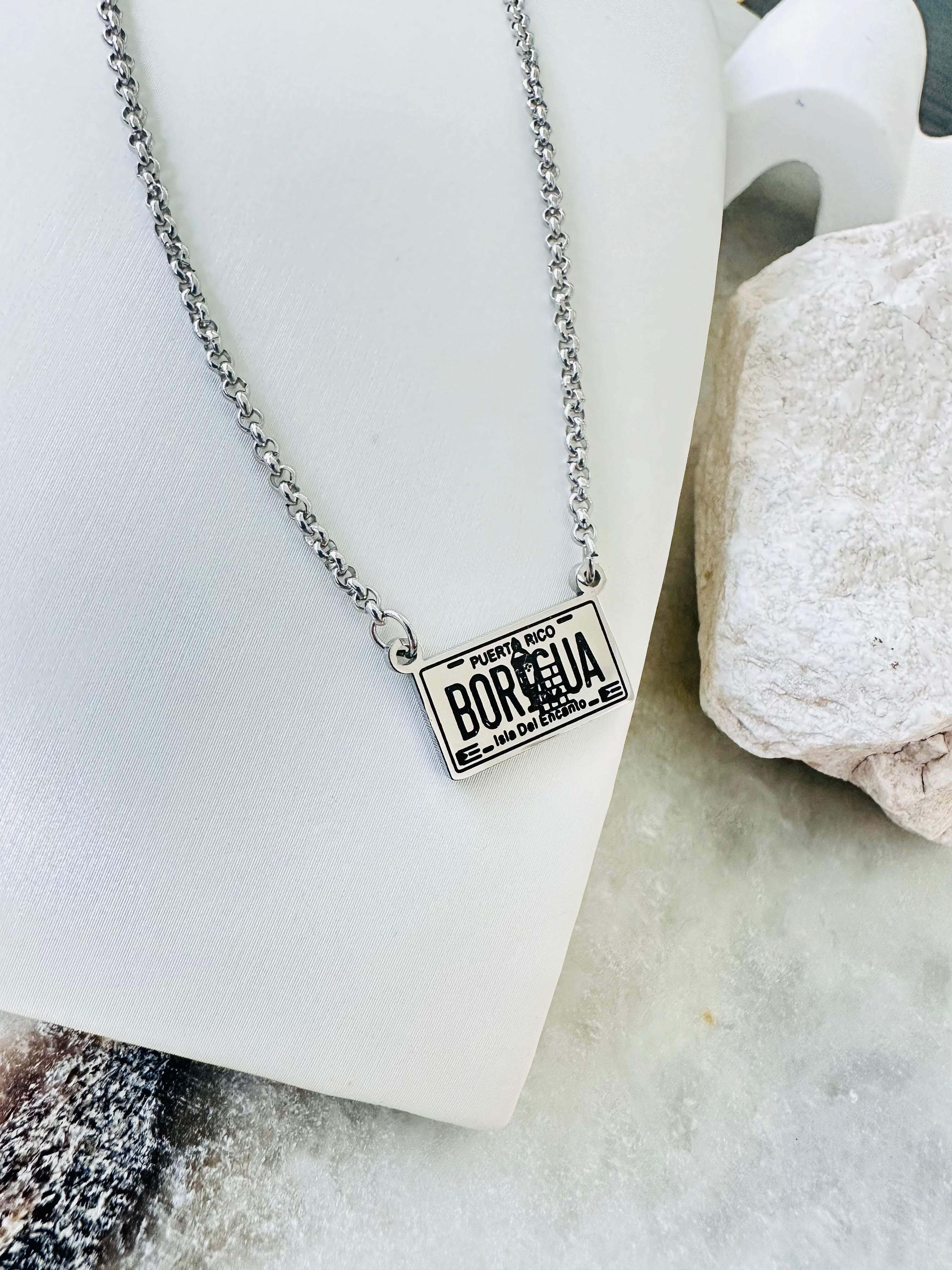 Tablilla Boricua Necklace
