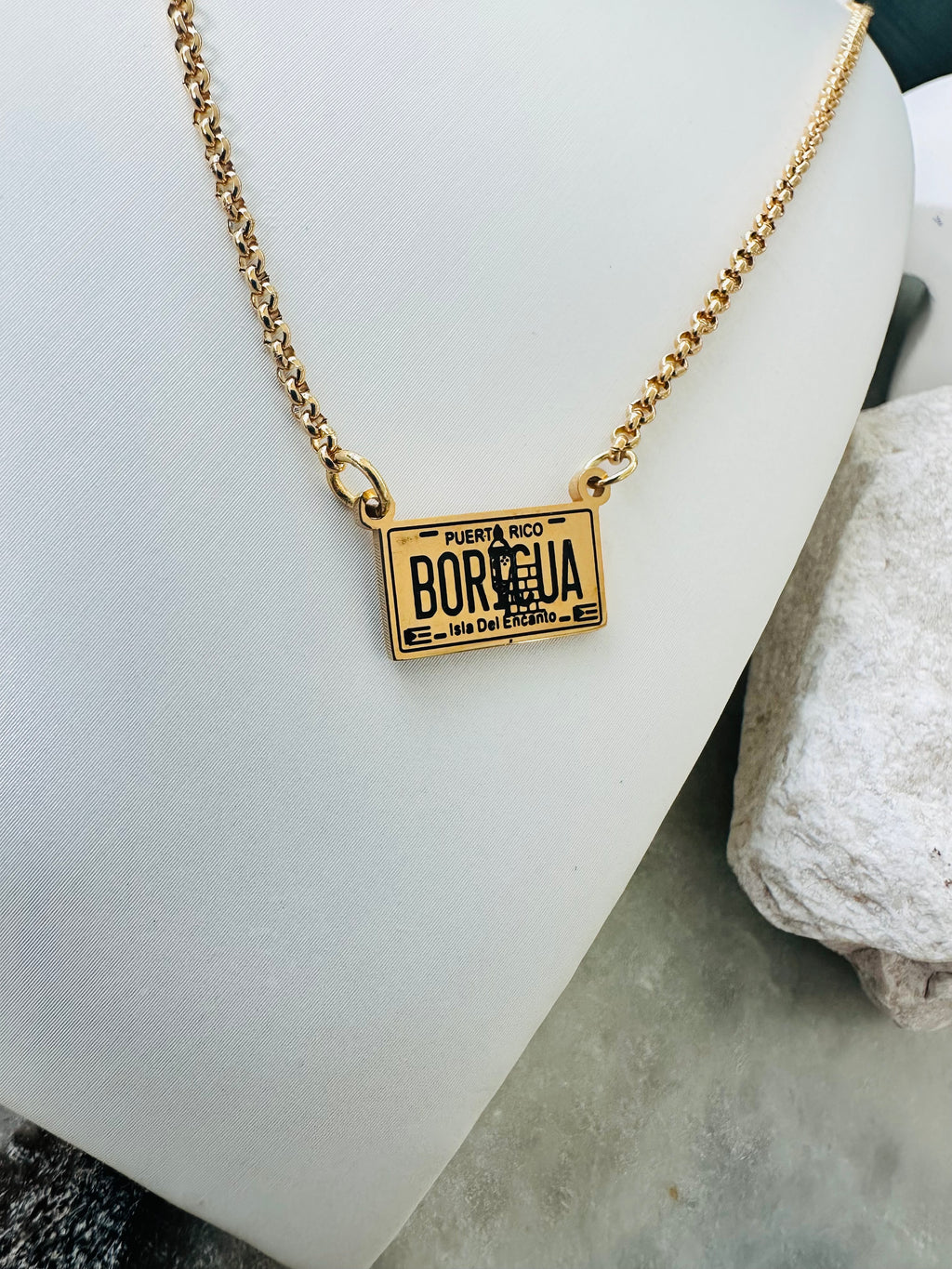 Tablilla Boricua Necklace