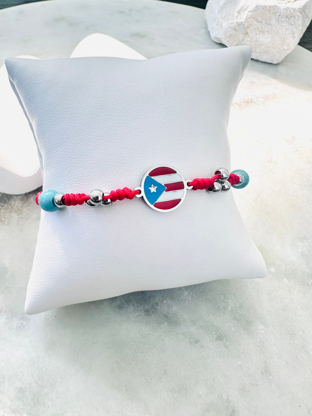 Boricua Flag Bracelet