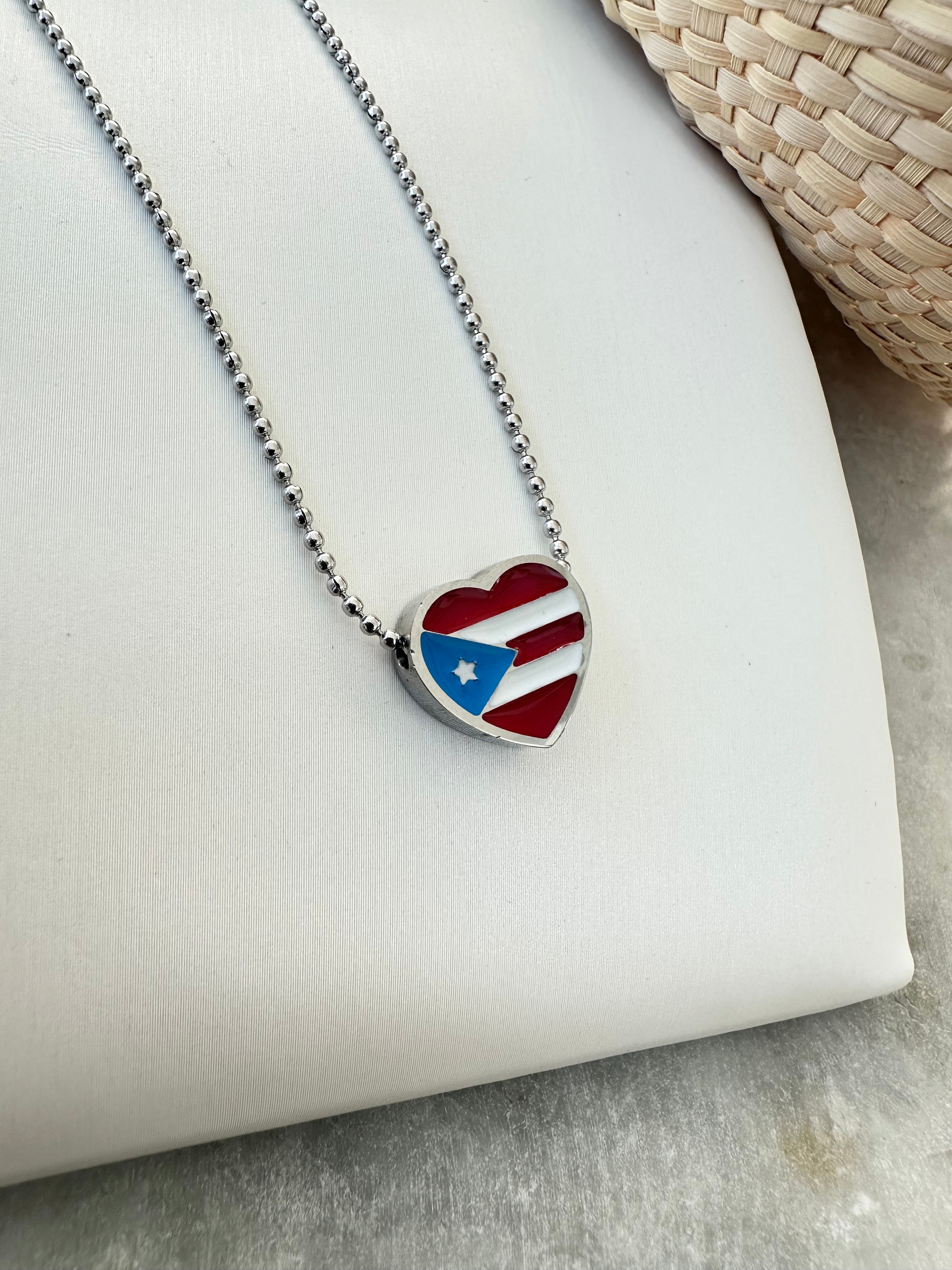 Flag in heart